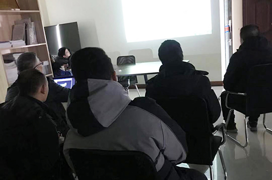 鄭州廣眾開展業(yè)務水平培訓  提升服務客戶能力